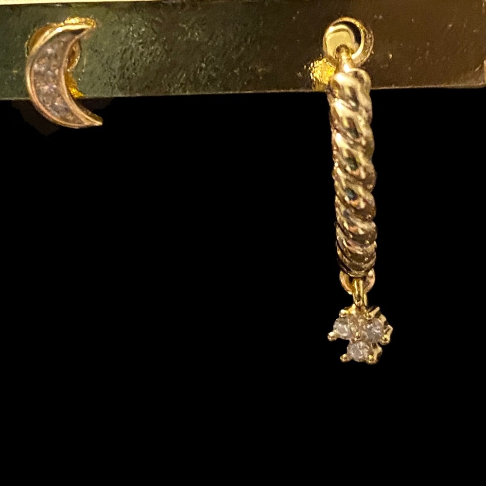 14K Gold Plate Earrings